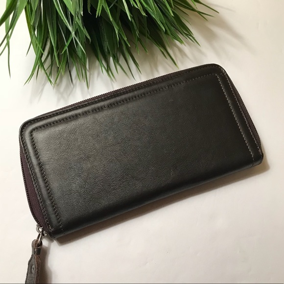 Armani Leather Wallet/Clutch NWOT! - Picture 4 of 8